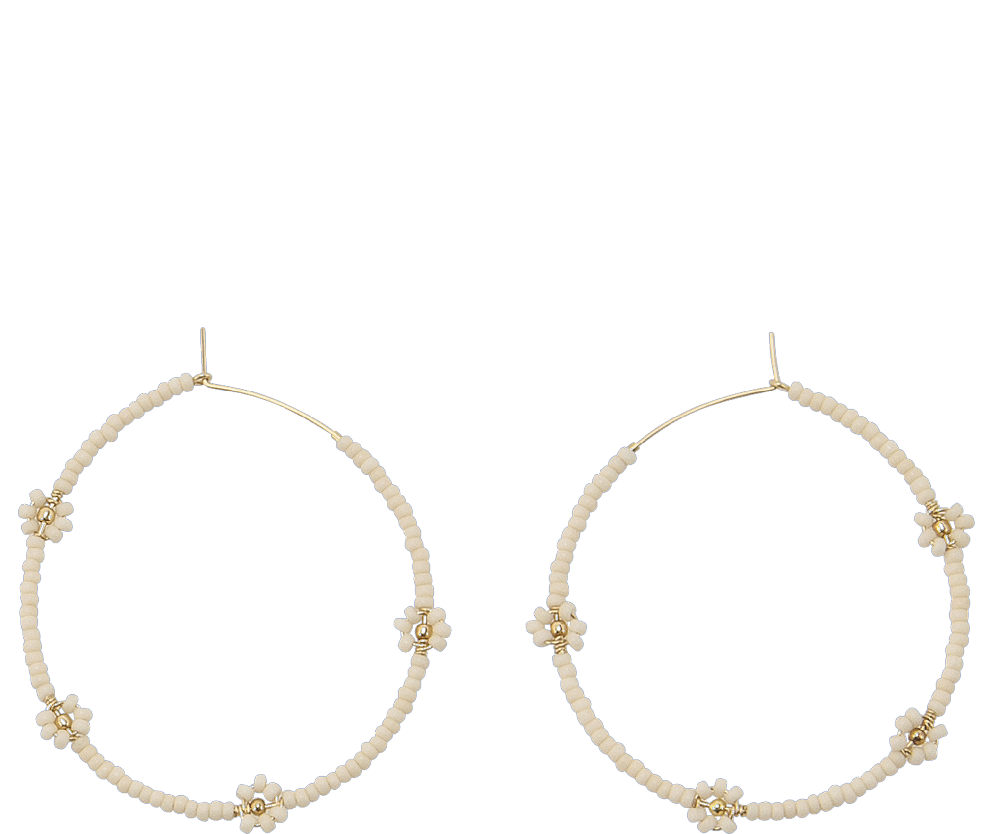 Ethical Flower Hoops - Keentu