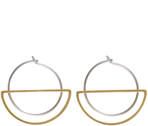 Jewelry Hanging Moon Earrings