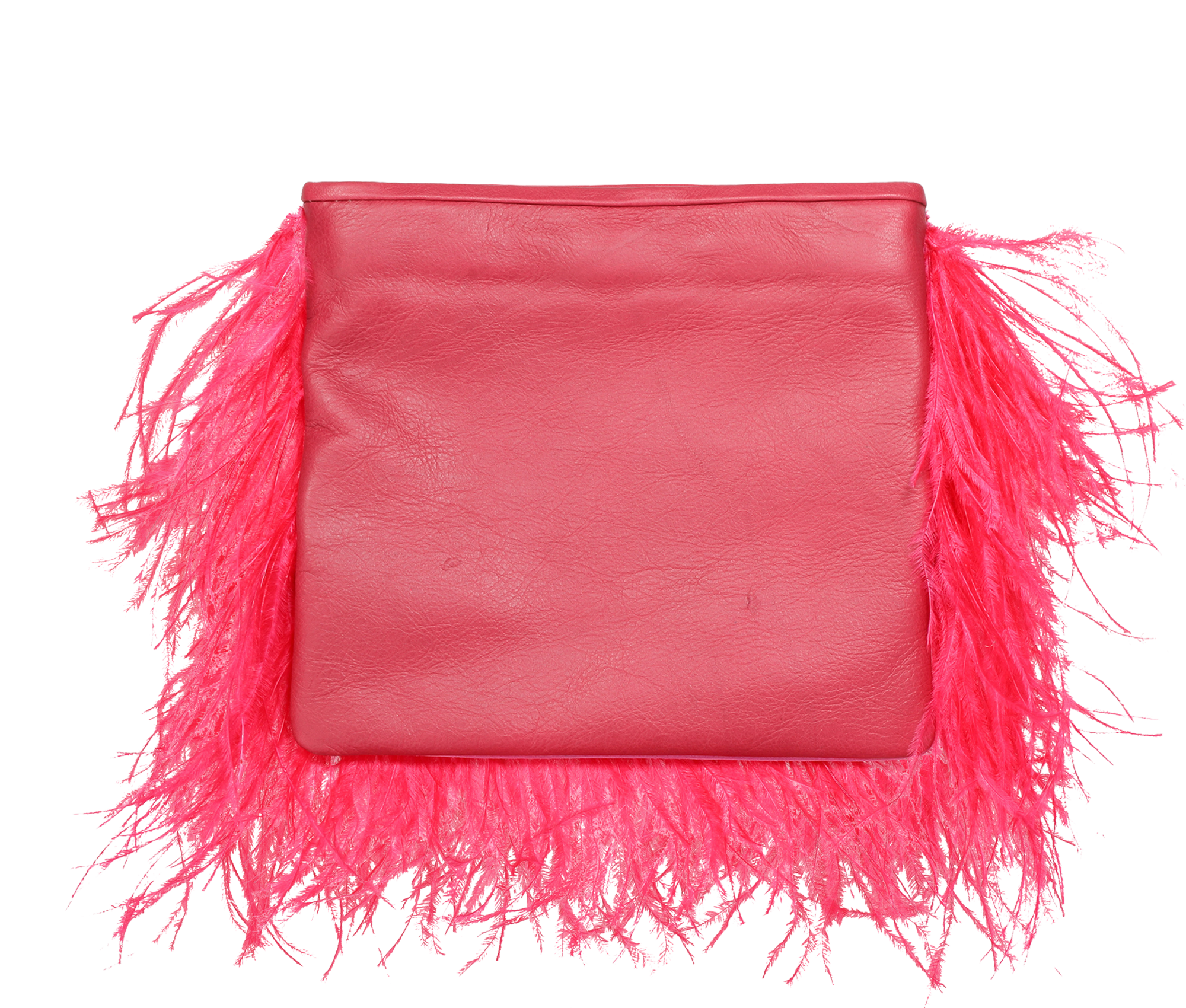 Ostrich Feather Bag Sustainable - KEENTU