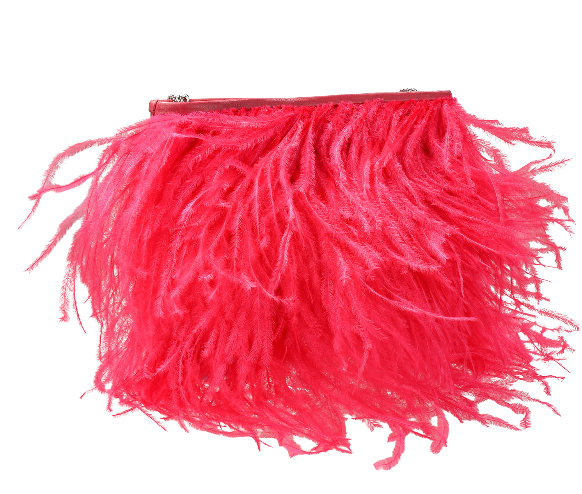 Ostrich Feather Bag Sustainable - KEENTU