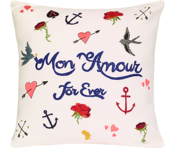 Home Decor Mon Amour Pillowcase