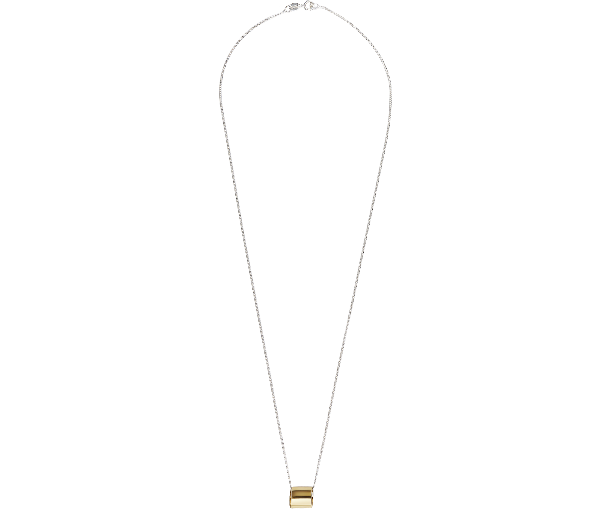 Jewelry Open Cylinder Necklace