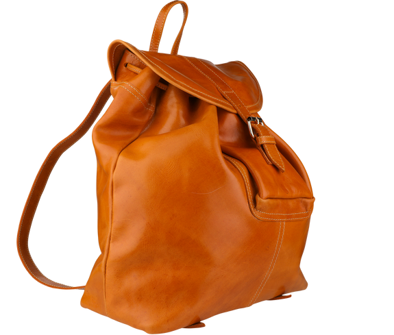 Sustainable Leather Backpack - KEENTU