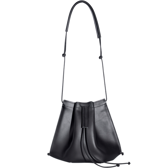 Handbag Black Sailing Rope Drawstring Bag