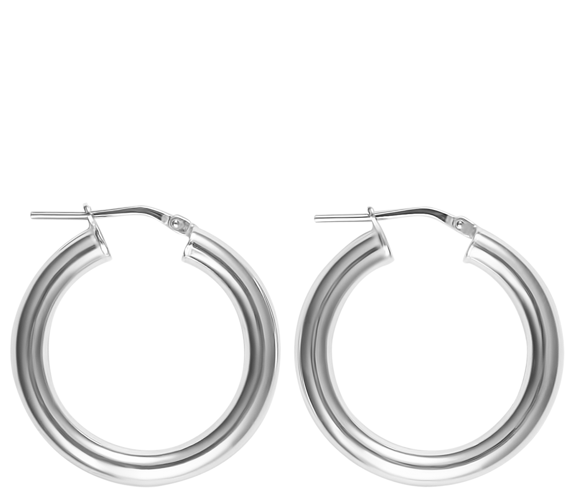 Jewelry Silver Small Hollow Hoops