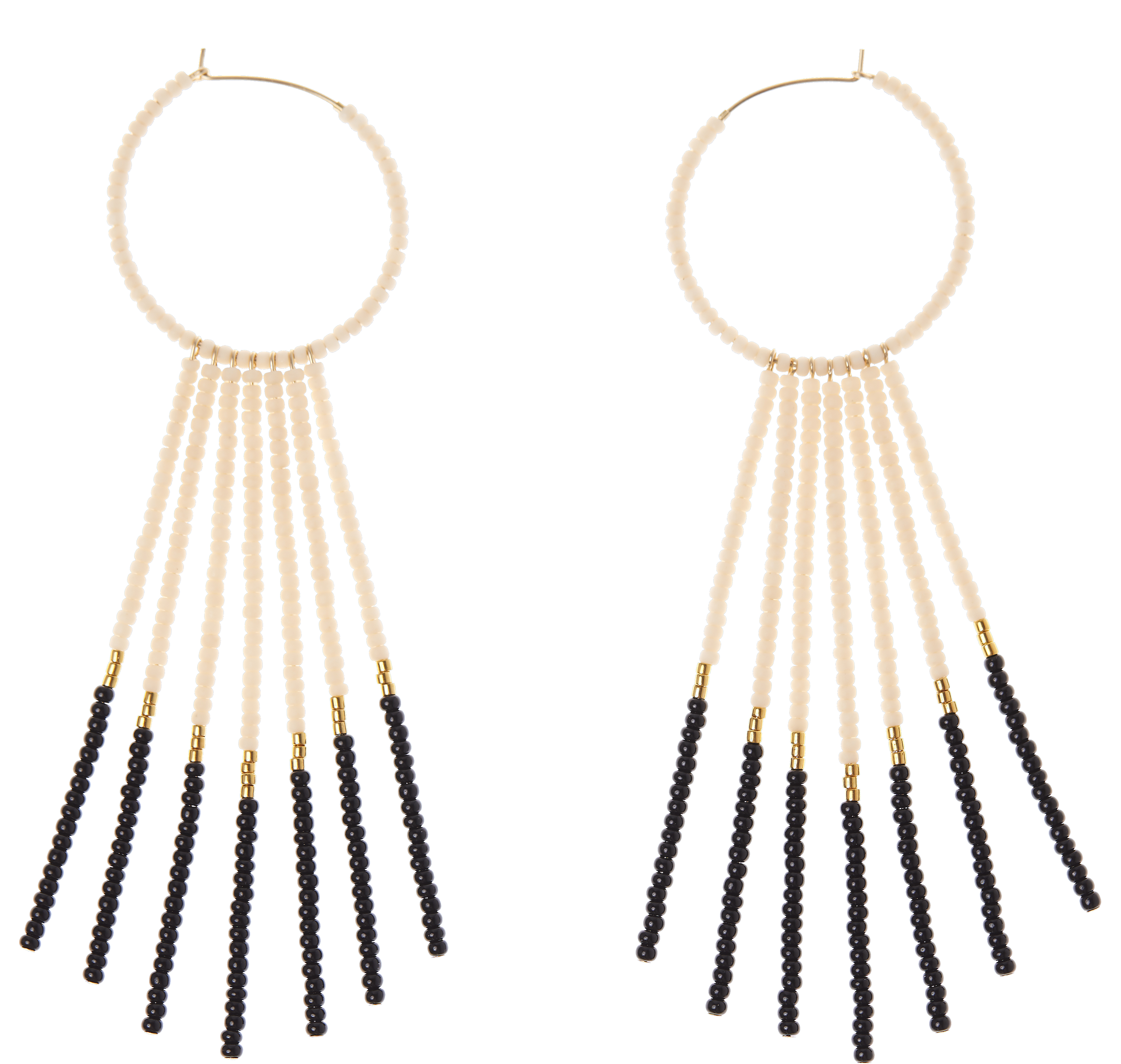 Ethical Beaded Splay Earrings - Keentu