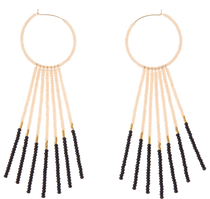 Ethical Beaded Splay Earrings - Keentu