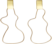 Jewelry Square Stud Sculpture Earring - Keentu