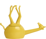 Load image into Gallery viewer, Home Decor Yellow Gloss Upside Down Giraffe Jar 