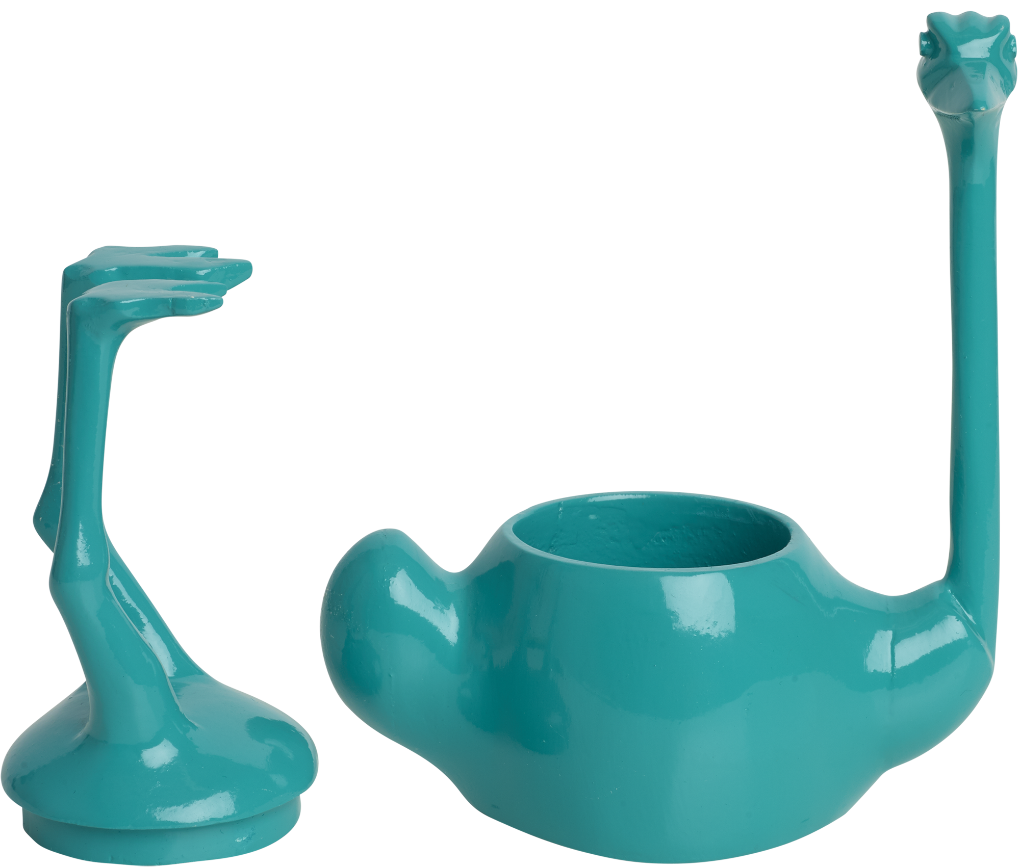 Home Decor Upside Down Ostrich Jar
