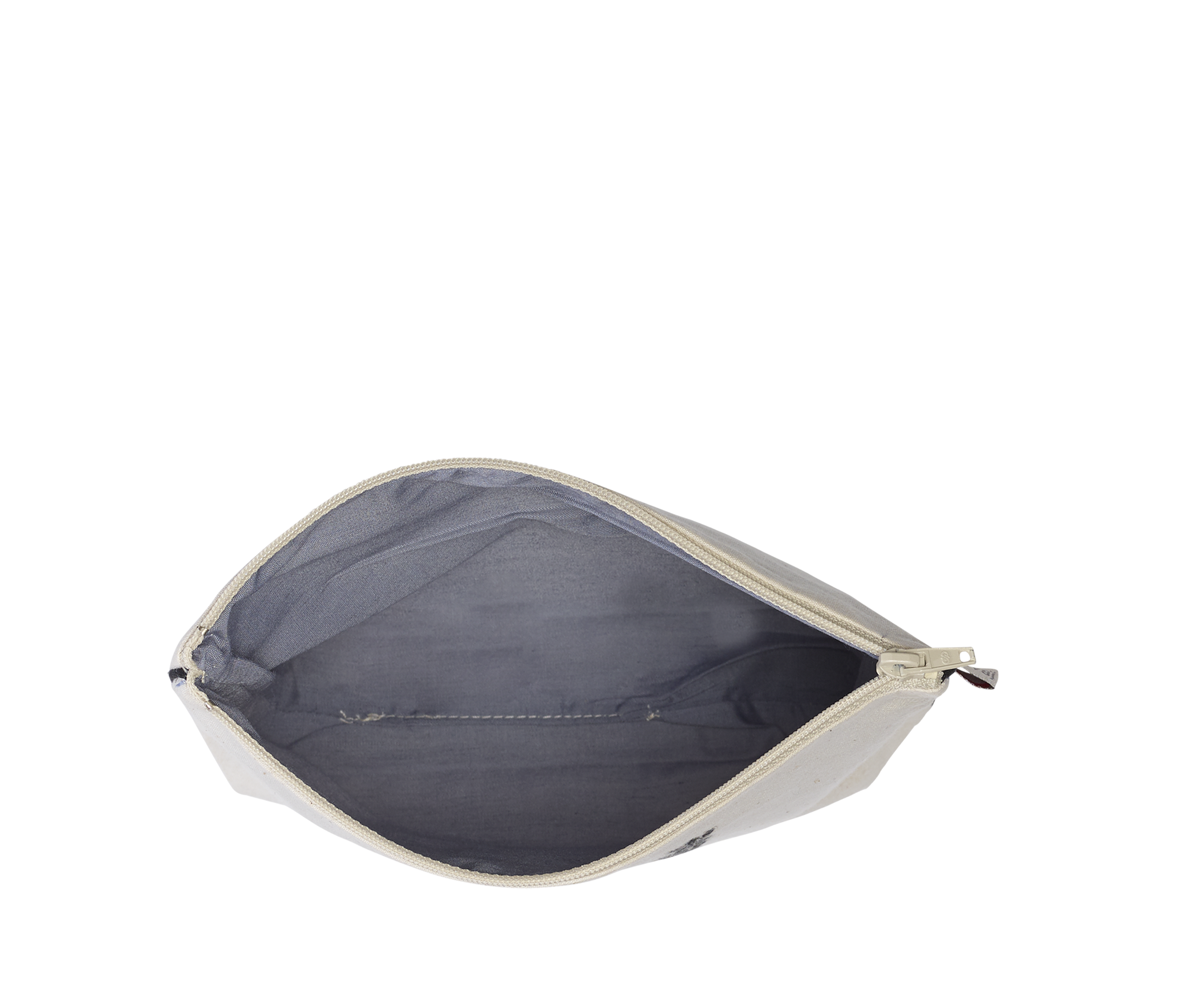 Accessories Cotton Zebra Pouch